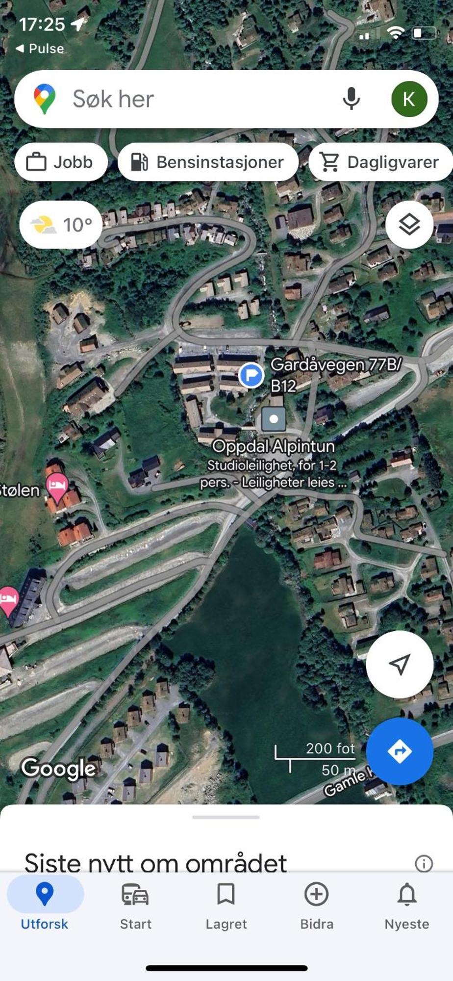 Апартаменты Koselig Leilighet , Med Parkering Og Ski In &Out. Оппдал Экстерьер фото